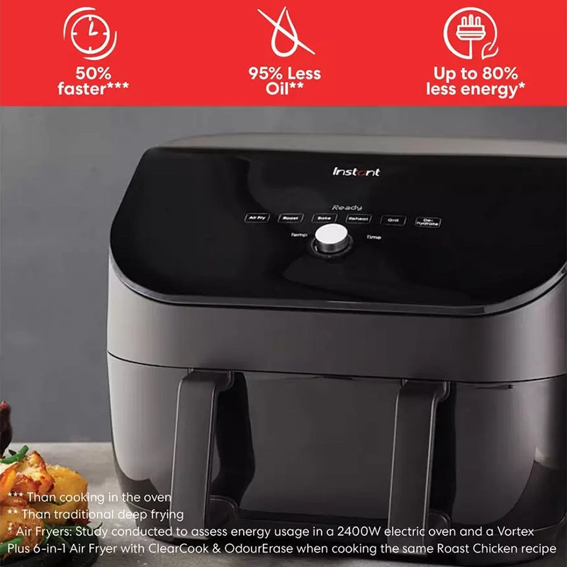 Instant Vortex Plus VersaZone 8.5L Air Fryer - Black