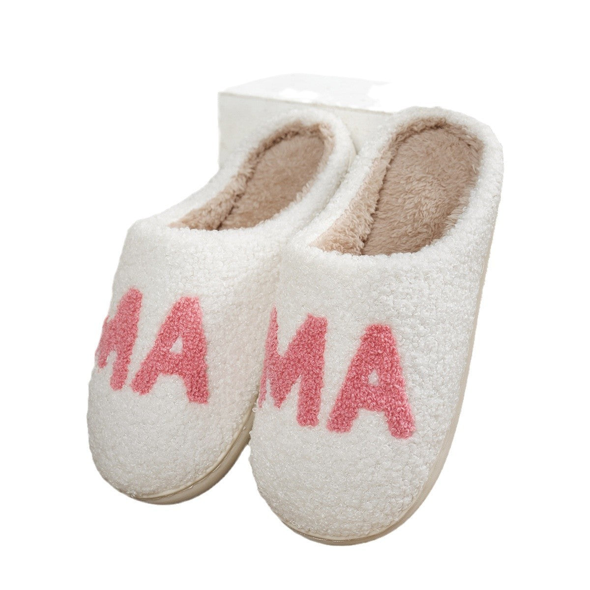 Warm And Cozy Plush Cotton Slippers