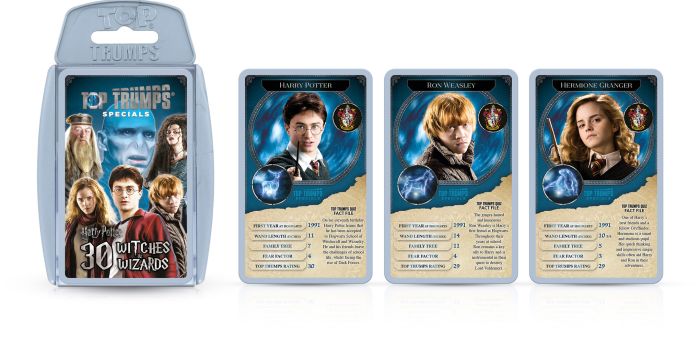 HP Top Trump Specials Card Game