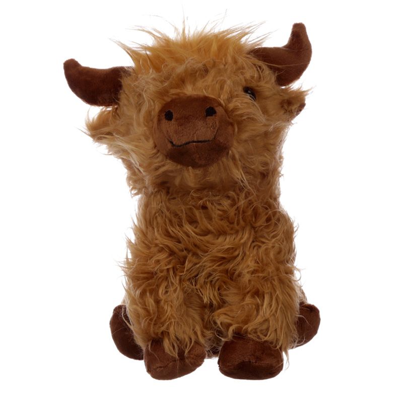 Highland Coo Plush Cow Door Stop