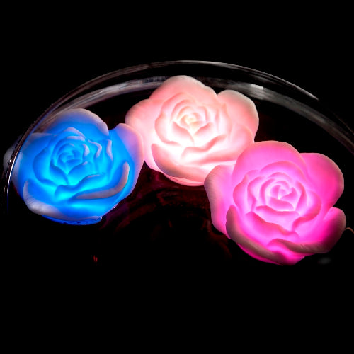 Floating Rose Bath Glows