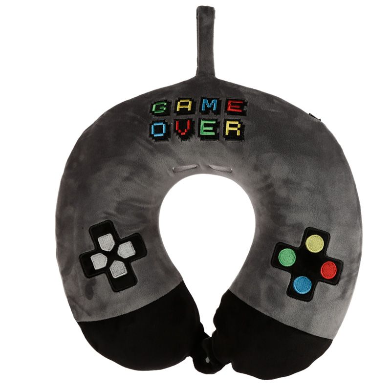 Game Over  Memory Foam Travel Pillow